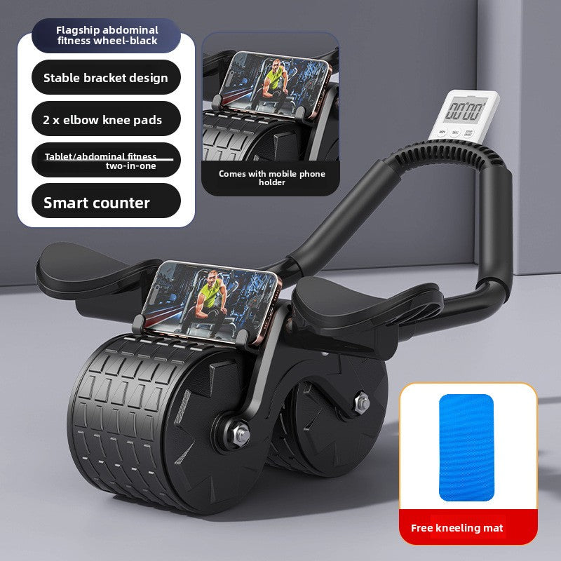 Dual Wheel Abdominal Exercise Roller
